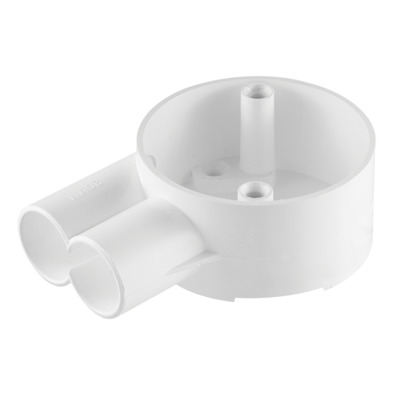 CMS "U" Conduit Box Side Entry 20mm Wide Crabtree Electrical