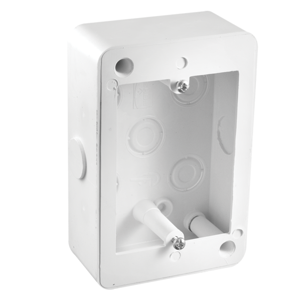 CMS Extension Box 41mm Deep with Knockouts Crabtree Electrical