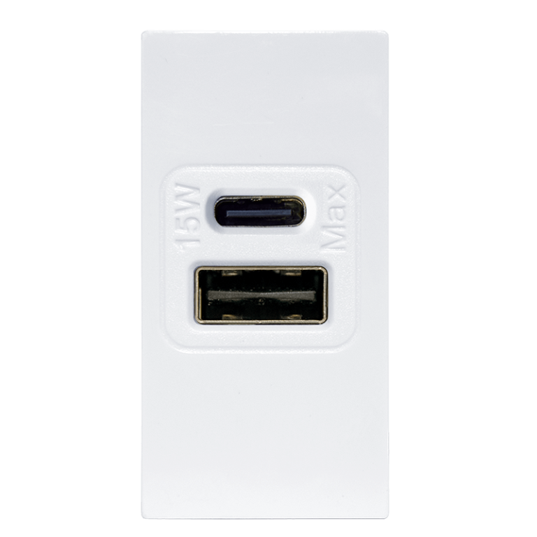 Single Module Usb Socket Diamond USB