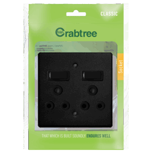 Classic Double Switched Socket With Coverplate