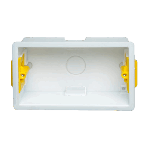 APPLEBY 2 GANG 47MM DRY LINER BOX