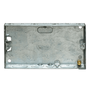 APPLEBY 2 GANG 16MM SW/SKT KO BOX