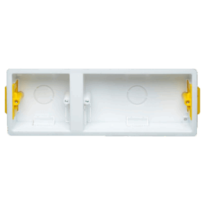 APPLEBY DUAL 1+2 GANG 35MM DRY LINE BOX
