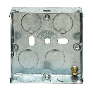 APPLEBY 1 GANG 25MM SW/SKT KO BOX