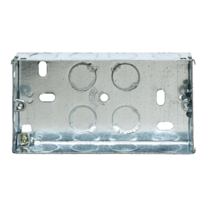 APPLEBY 2 GANG 25MM SW/SKT KO BOX